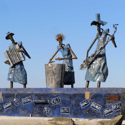 rond point des musiciens à Carhaix Plouguer